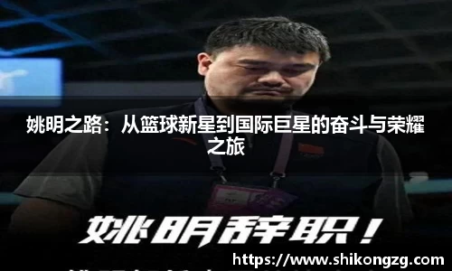姚明之路：从篮球新星到国际巨星的奋斗与荣耀之旅